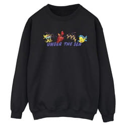 Disney - Sweat THE LITTLE MERMAID UNDER THE SEA - Femme (Noir)