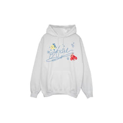 Disney - Sweat à capuche THE LITTLE MERMAID - Femme (Blanc)