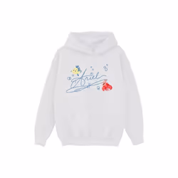 Disney - Sweat à capuche THE LITTLE MERMAID - Fille (Blanc)