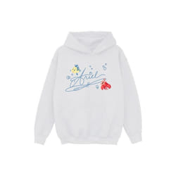 Disney - Sweat à capuche THE LITTLE MERMAID - Fille (Blanc)