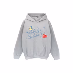 Disney - Sweat à capuche THE LITTLE MERMAID - Fille (Gris chiné)