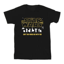 Star Wars - T-shirt FORCE - Homme (Noir)