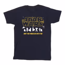 Star Wars - T-shirt FORCE - Homme (Bleu marine)