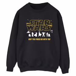 Star Wars - Sweat FORCE - Femme (Noir)