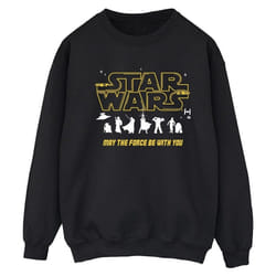 Star Wars - Sweat FORCE - Femme (Noir)