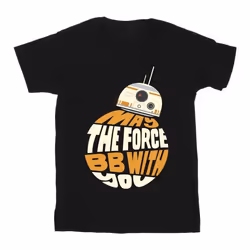 Star Wars - T-shirt MAY THE FORCE - Homme (Noir)
