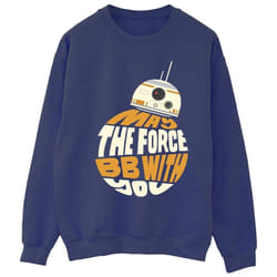 Star Wars - Sweat MAY THE FORCE - Homme (Bleu marine)