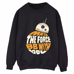 Star Wars - Sweat MAY THE FORCE - Femme (Noir)