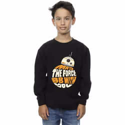 Star Wars - Sweat MAY THE FORCE - Garçon (Noir)