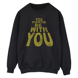 Star Wars - Sweat MAY THE FORCE BE WITH YOU - Homme (Noir)