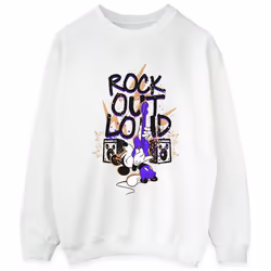 Disney - Sweat ROCK OUT LOUD - Homme (Blanc)