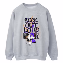 Disney - Sweat ROCK OUT LOUD - Homme (Gris chiné)