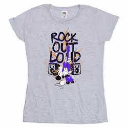 Disney - T-shirt ROCK OUT LOUD - Femme (Gris chiné)