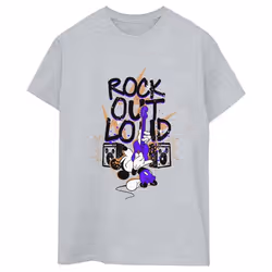 Disney - T-shirt ROCK OUT LOUD - Femme (Gris chiné)