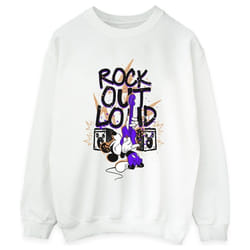 Disney - Sweat ROCK OUT LOUD - Femme (Blanc)