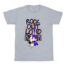 Disney - T-shirt ROCK OUT LOUD - Garçon (Gris chiné)