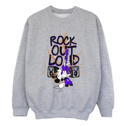 Disney - Sweat ROCK OUT LOUD - Fille (Gris chiné)