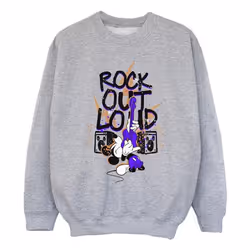 Disney - Sweat ROCK OUT LOUD - Fille (Gris chiné)