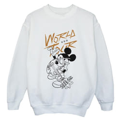 Disney - Sweat WORLD TOUR - Garçon (Blanc)