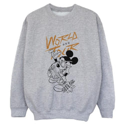 Disney - Sweat WORLD TOUR - Garçon (Gris chiné)