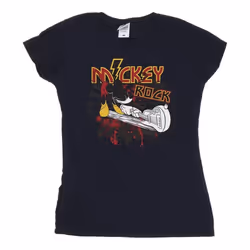 Disney - T-shirt - Femme (Bleu marine)