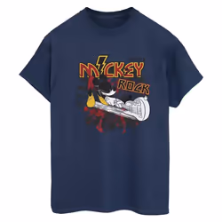 Disney - T-shirt - Femme (Bleu marine)