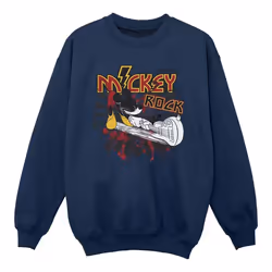 Disney - Sweat - Fille (Bleu marine)
