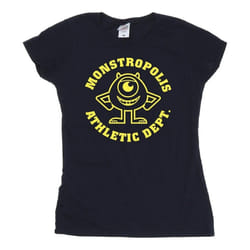 Disney - T-shirt MONSTERS UNIVERSITY MONSTROPOLIS - Femme (Bleu marine)