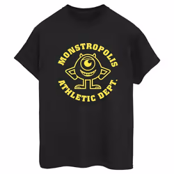 Disney - T-shirt MONSTERS UNIVERSITY MONSTROPOLIS - Femme (Noir)