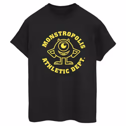Disney - T-shirt MONSTERS UNIVERSITY MONSTROPOLIS - Femme (Noir)