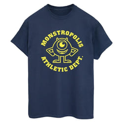 Disney - T-shirt MONSTERS UNIVERSITY MONSTROPOLIS - Femme (Bleu marine)