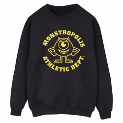 Disney - Sweat MONSTERS UNIVERSITY MONSTROPOLIS - Femme (Noir)