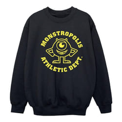 Disney - Sweat MONSTERS UNIVERSITY MONSTROPOLIS - Fille (Noir)