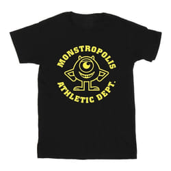 Disney - T-shirt MONSTERS UNIVERSITY MONSTROPOLIS - Homme (Noir)