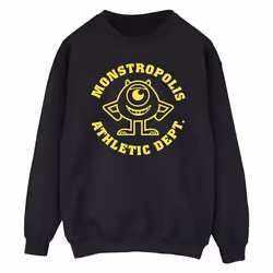 Disney - Sweat MONSTERS UNIVERSITY MONSTROPOLIS - Homme (Noir)