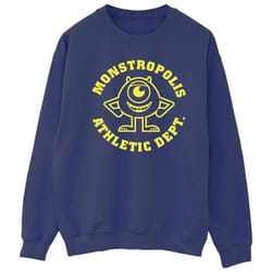 Disney - Sweat MONSTERS UNIVERSITY MONSTROPOLIS - Homme (Bleu marine)