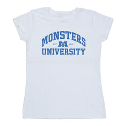 Disney - T-shirt MONSTERS UNIVERSITY - Femme (Blanc)