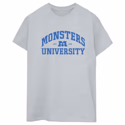 Disney - T-shirt MONSTERS UNIVERSITY - Femme (Gris chiné)