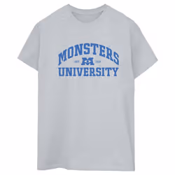 Disney - T-shirt MONSTERS UNIVERSITY - Femme (Gris chiné)