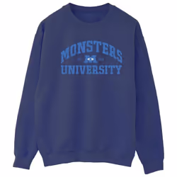 Disney - Sweat MONSTERS UNIVERSITY - Femme (Bleu marine)