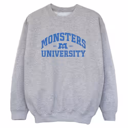 Disney - Sweat MONSTERS UNIVERSITY - Garçon (Gris chiné)
