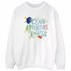 Disney - Sweat FINDING DORY OCEAN OF ADVENTURE - Homme (Blanc)