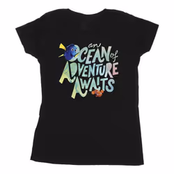Disney - T-shirt FINDING DORY OCEAN OF ADVENTURE - Femme (Noir)