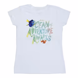 Disney - T-shirt FINDING DORY OCEAN OF ADVENTURE - Femme (Blanc)