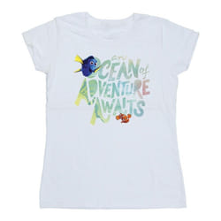 Disney - T-shirt FINDING DORY OCEAN OF ADVENTURE - Femme (Blanc)