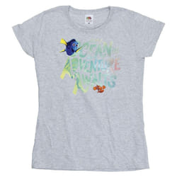 Disney - T-shirt FINDING DORY OCEAN OF ADVENTURE - Femme (Gris chiné)