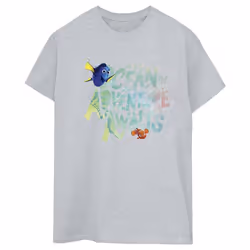 Disney - T-shirt FINDING DORY OCEAN OF ADVENTURE - Femme (Gris chiné)