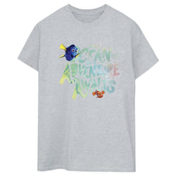 Disney - T-shirt FINDING DORY OCEAN OF ADVENTURE - Femme (Gris chiné)