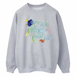 Disney - Sweat FINDING DORY ADVENTURE - Femme (Gris chiné)