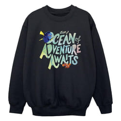 Disney - Sweat FINDING DORY OCEAN OF ADVENTURE - Garçon (Noir)